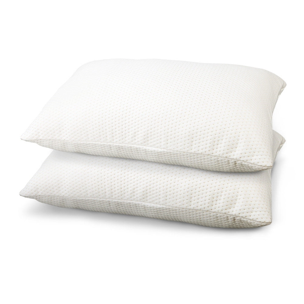 Giselle Bedding Memory Foam Pillow 13cm Thick Twin Pack 7