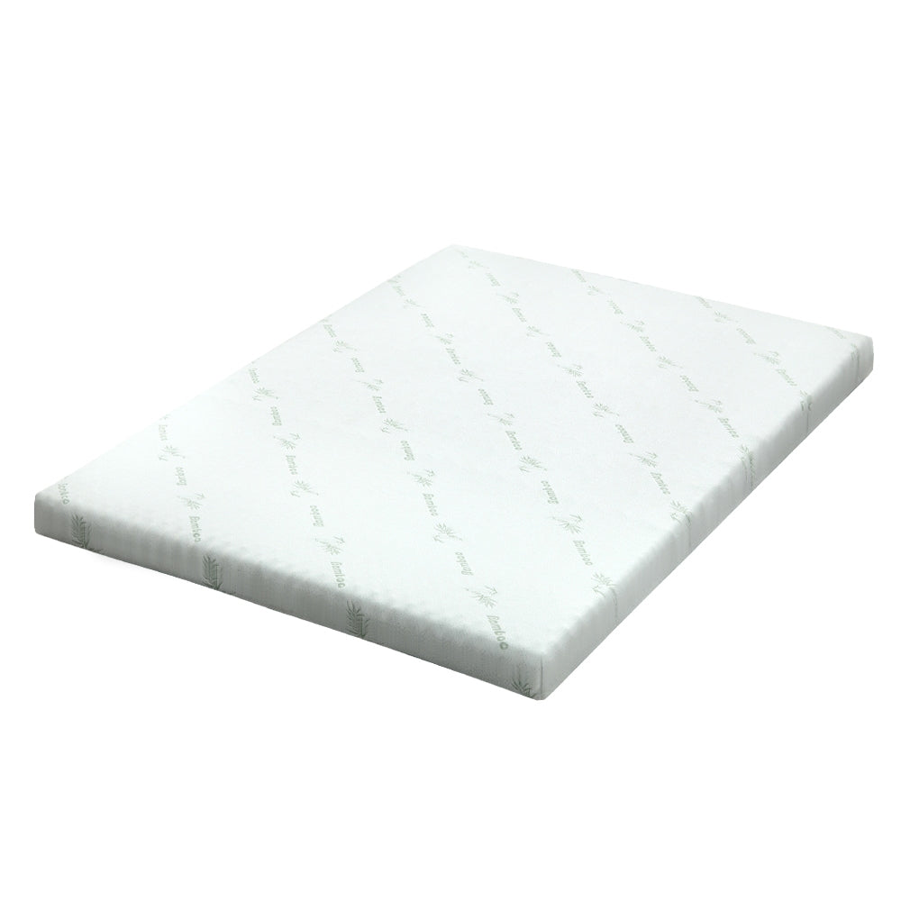 Giselle Bedding Memory Foam Mattress Topper Cool Gel 10cm Queen 8