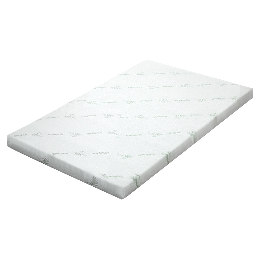 Giselle Bedding Memory Foam Mattress Topper Cool Gel 8cm Single 8