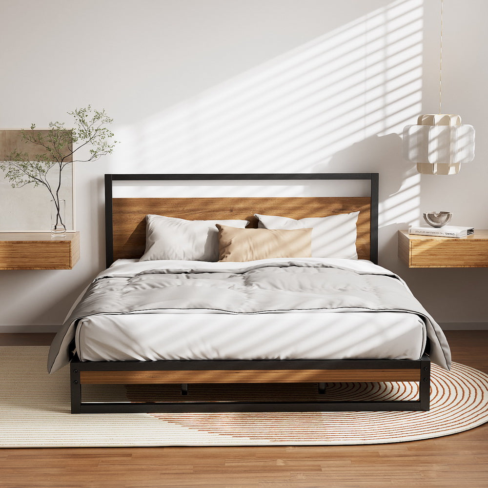 Artiss Bed Frame King Size Metal Bed Frame DANE 4