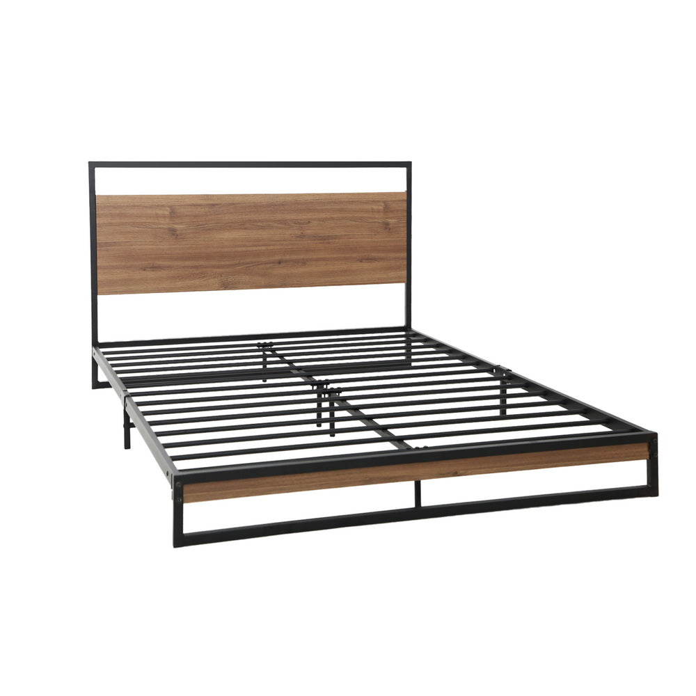 Artiss Bed Frame Metal Bed Frame DANE - King Single 8