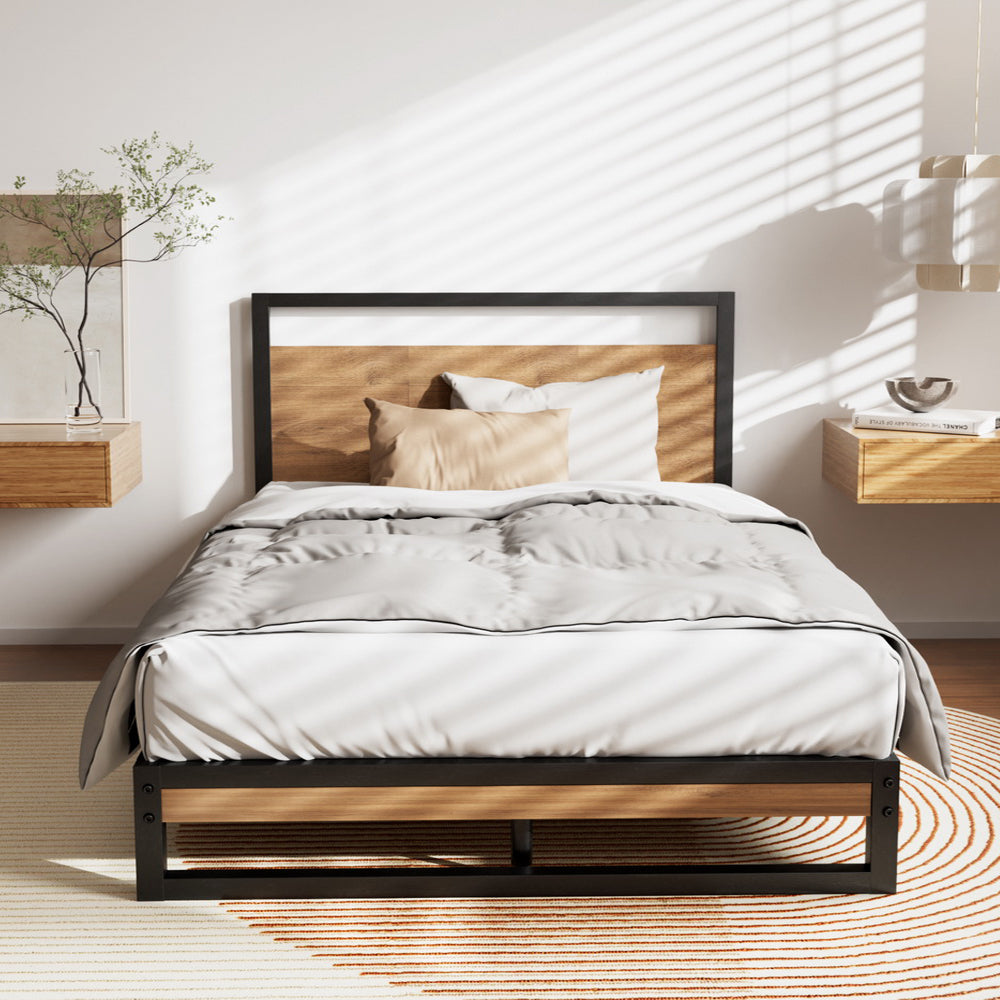 Artiss Bed Frame Single Size Metal Bed Frame DANE 4