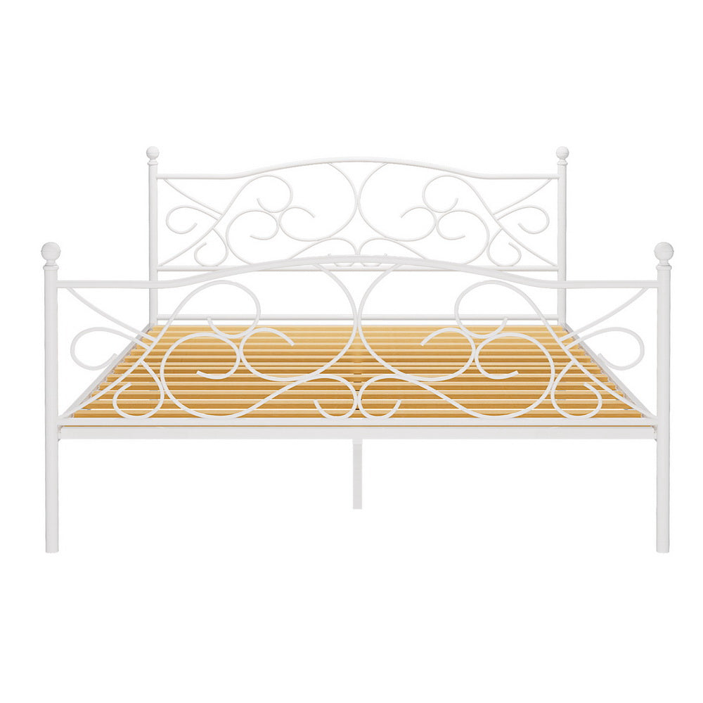 Artiss Bed Frame Queen Size Metal Bed Frame GROA