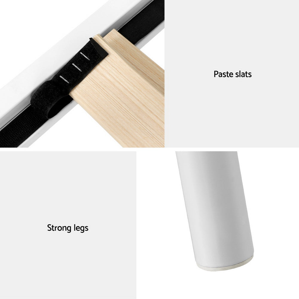 Artiss Bed Frame Queen Size Metal Bed Frame GROA 6