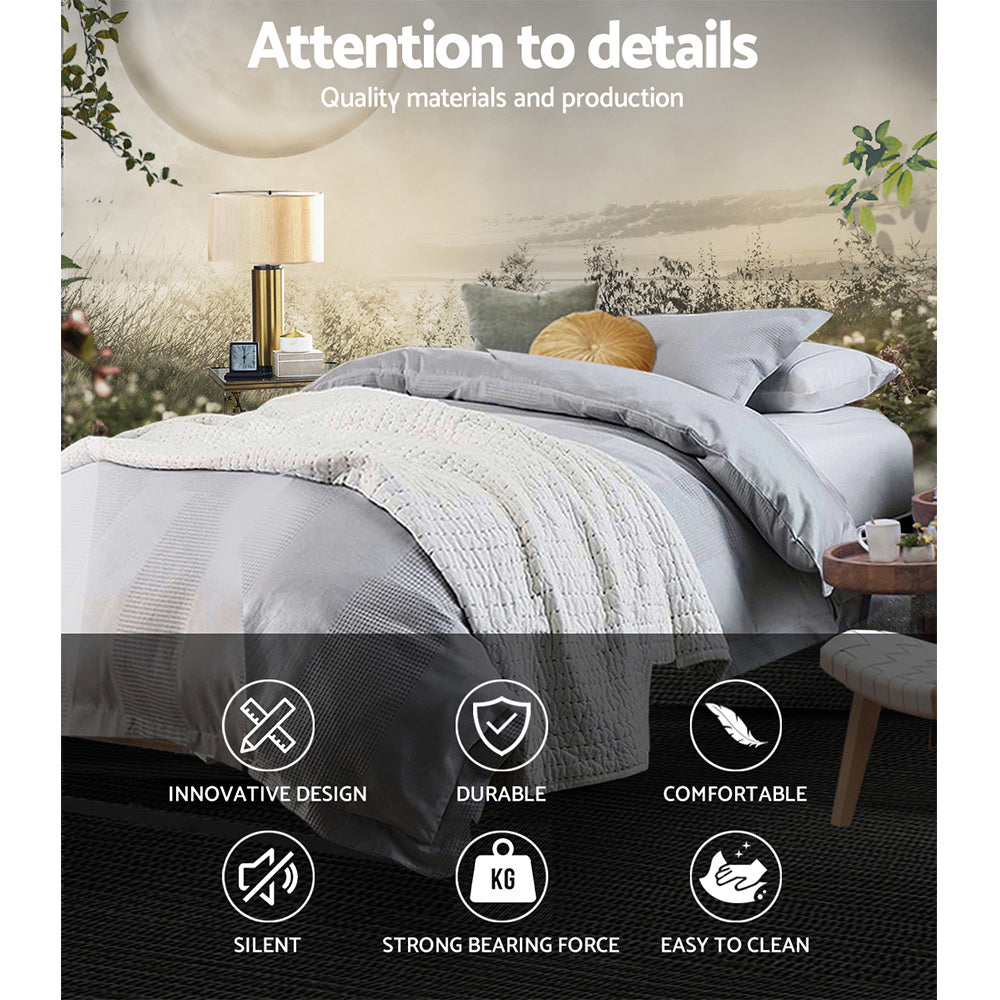 Artiss Bed Frame Metal Bed Frame Bed Base OSLO - King Single 4