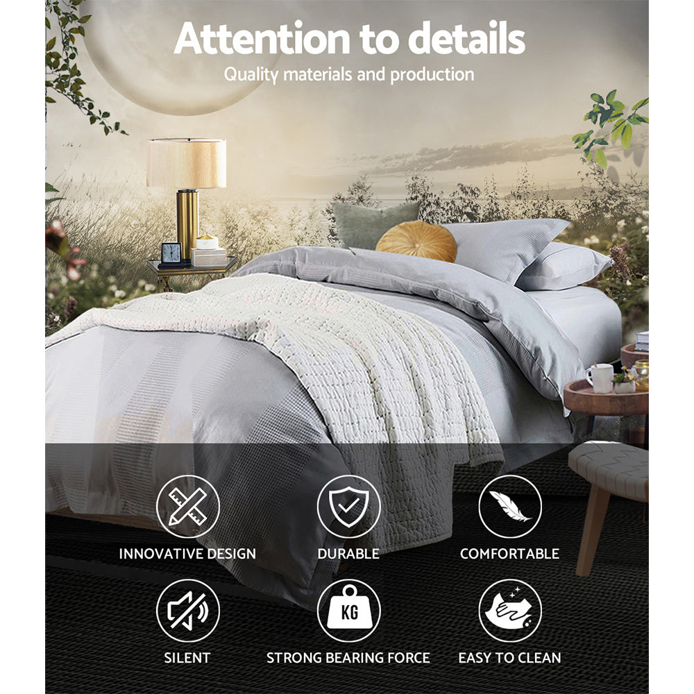 Artiss Bed Frame Metal Bed Frame Bed Base OSLO - Single 4