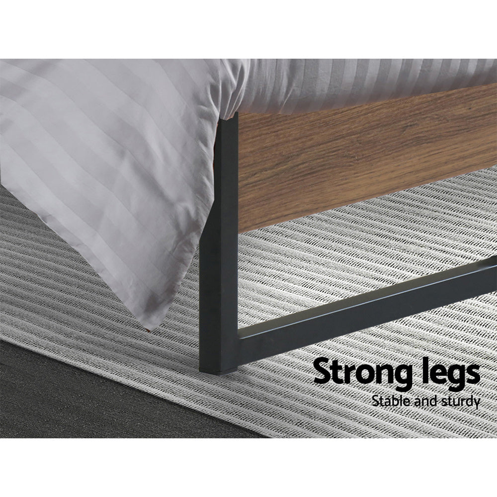 Artiss Bed Frame Metal Bed Frame Bed Base OSLO - Single 6