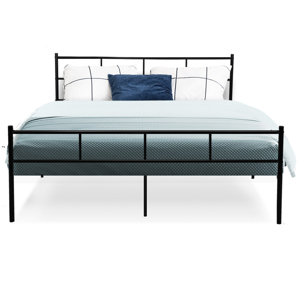 Artiss Bed Frame Queen Metal Bed Frame SOL 3