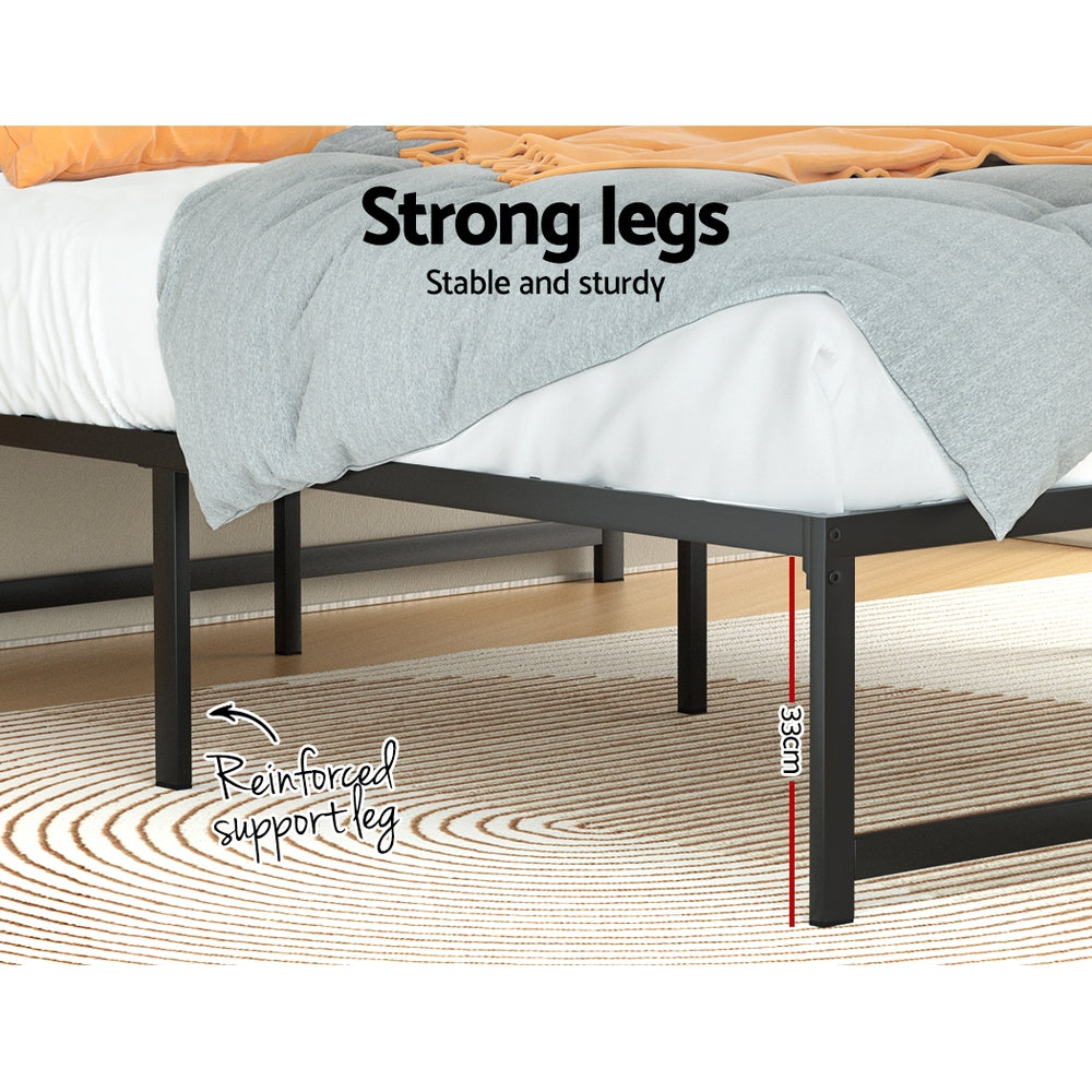 Artiss Bed Frame King Size Metal Bed Frame TINO 6
