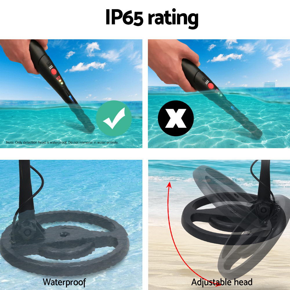 Metal Detector 160MM Deep Sensitive Waterproof Pinpointer Treasure Hunter 6