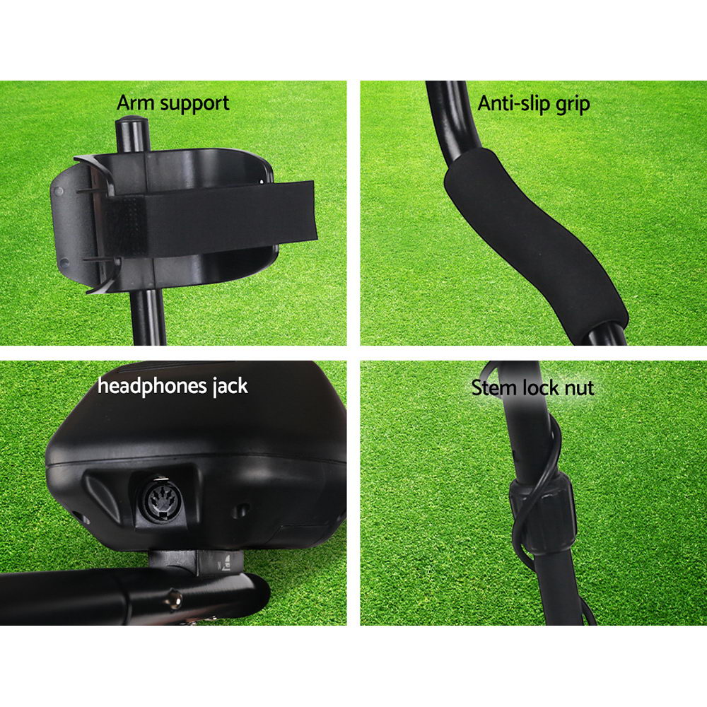 Metal Detector 220MM Deep Sensitive Waterproof Treasure Hunter Gold Digger 5