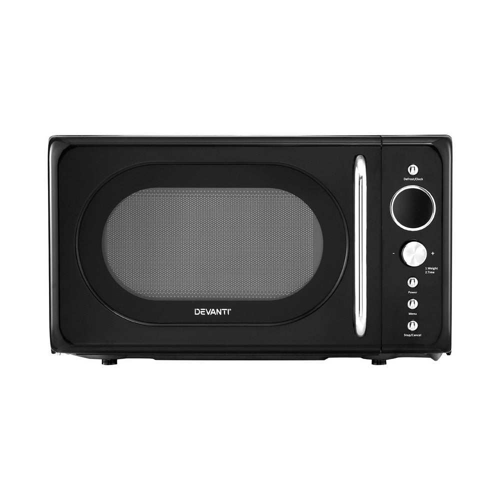 Devanti 20L Microwave Oven 700W Black 3