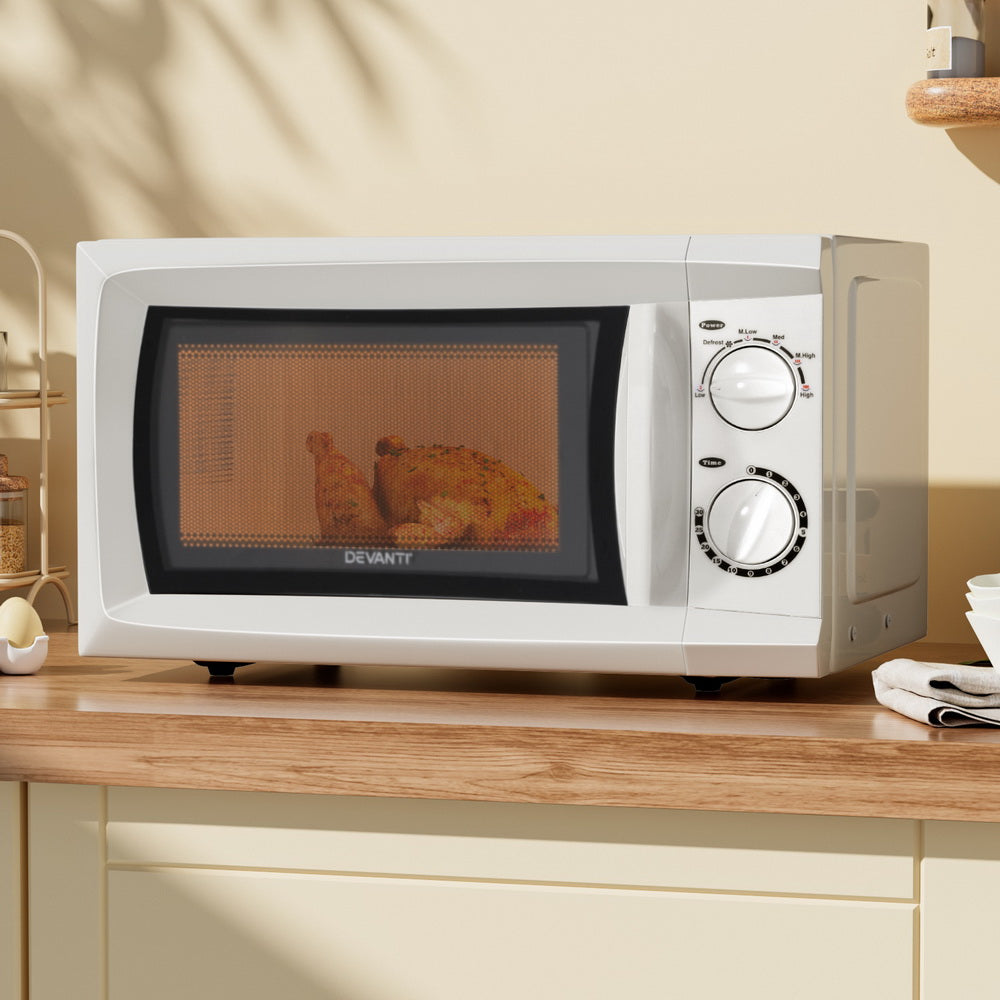 Devanti 20L Microwave Oven 800W White 6