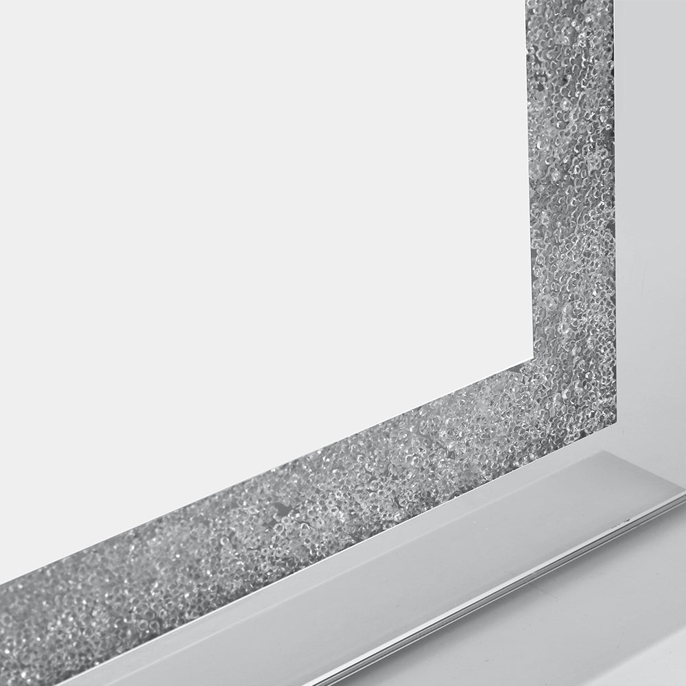 Embellir Bluetooth Makeup Mirror 58x46cm Hollywood Vanity with LED Light Crystal 4