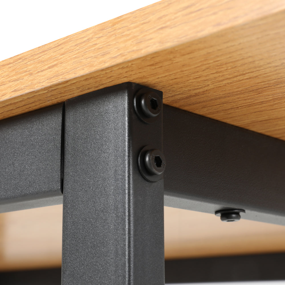 Artiss Dining Table 6 Seater Kitchen Cafe Rectangular Wooden Table 150CM 4