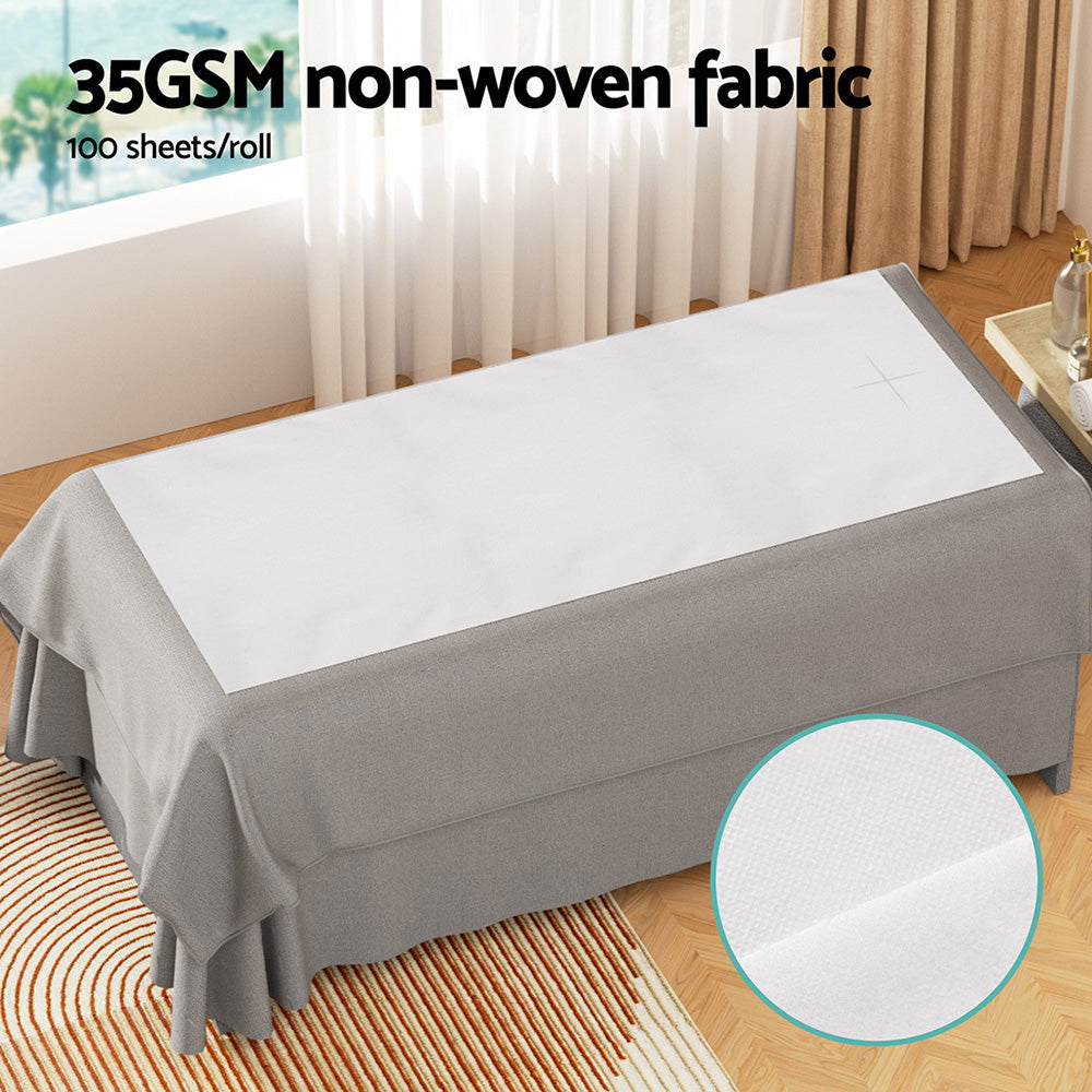 Zenses 80cm X 180cm Massage Table Cover 2 Rolls 100 Pieces 4