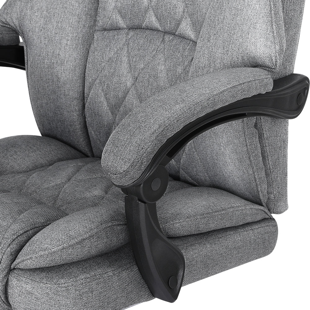 Artiss Executive Office Chair Recliner Grey 4