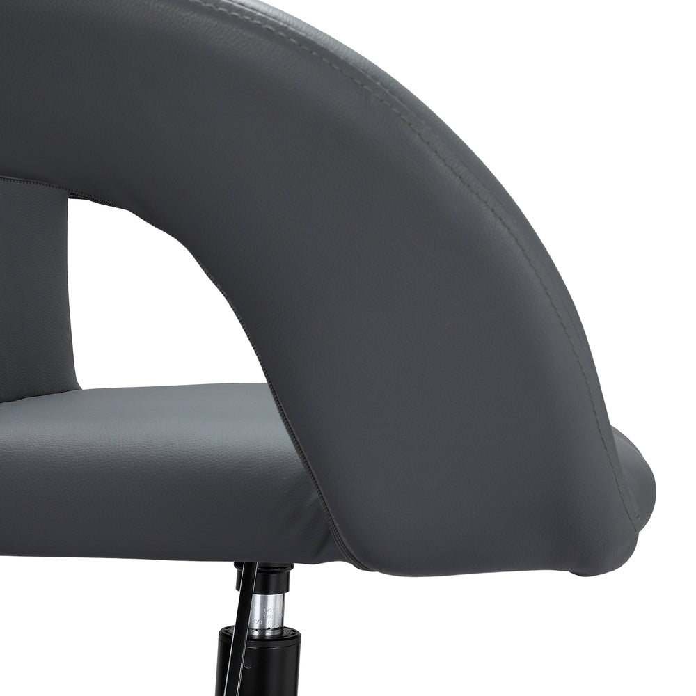 Artiss Office Chair Mid Back Grey 3