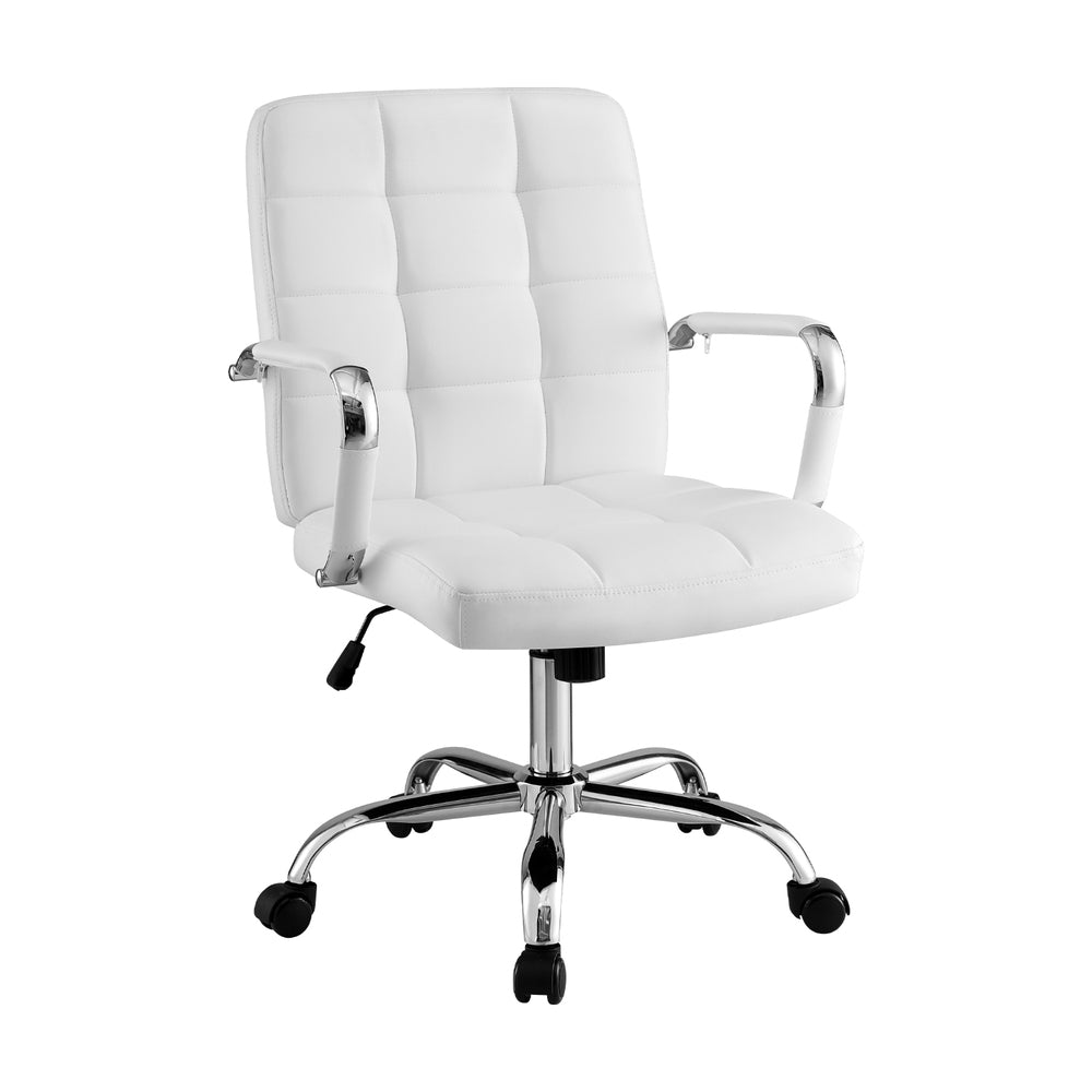 Artiss Office Chair Seat PU Work Computer Desk Chairs 7