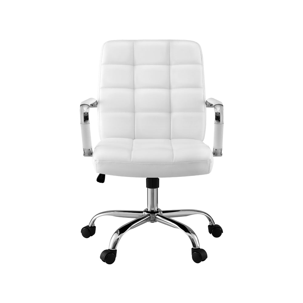 Artiss Office Chair Seat PU Work Computer Desk Chairs 3