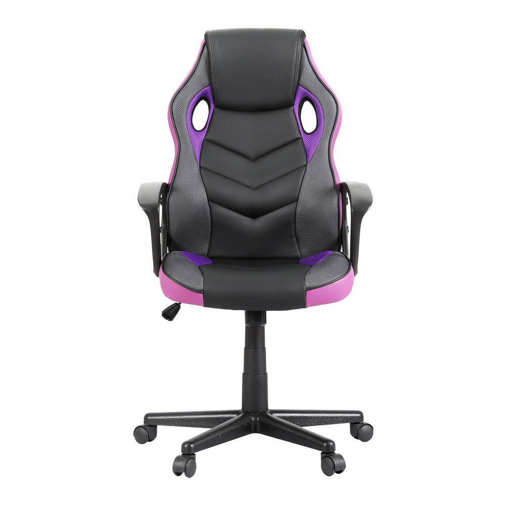 Artiss Gaming Office Chair Computer Chairs Purple 3