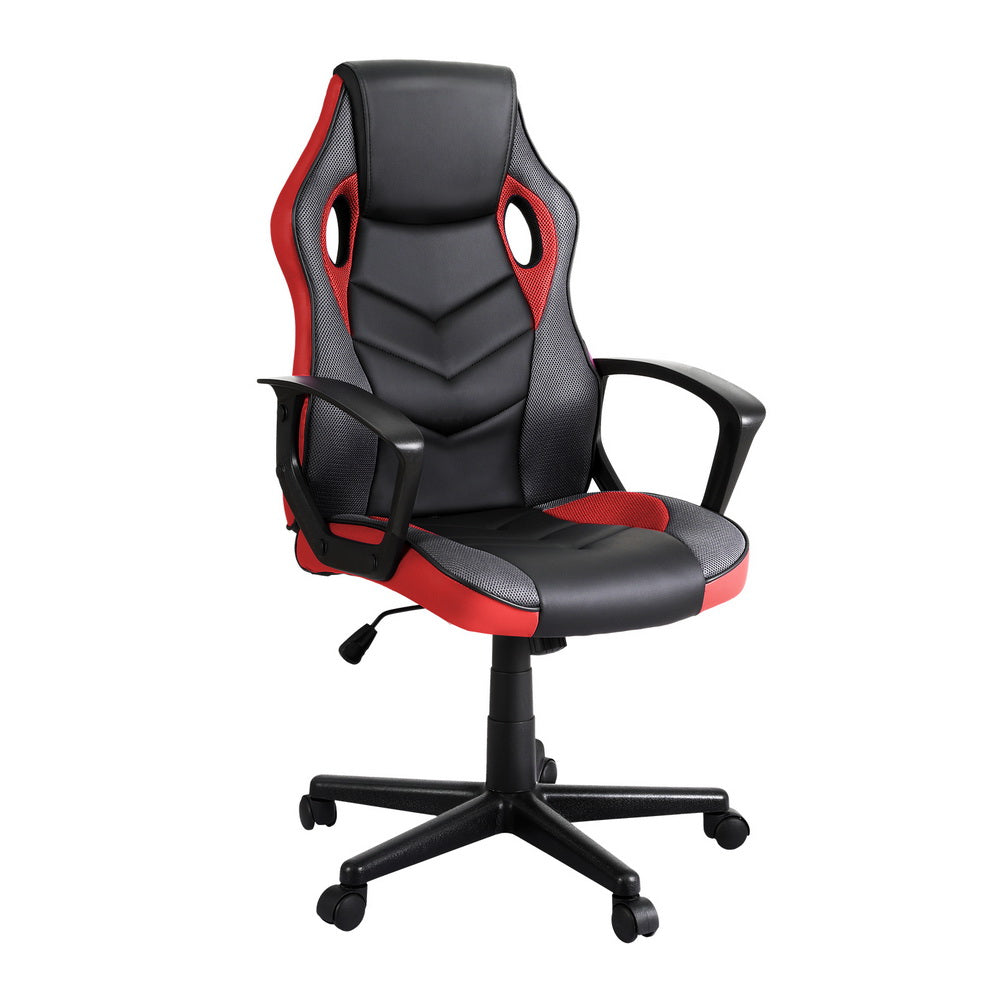 Artiss Gaming Office Chair Computer Chairs Red 7