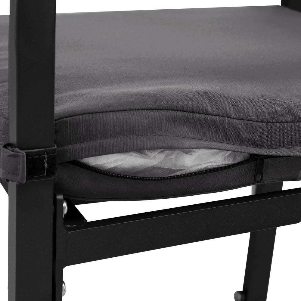 Gardeon Outdoor Bar Set 5-Piece Patio Dining Chairs Aluminium Table Stools 5