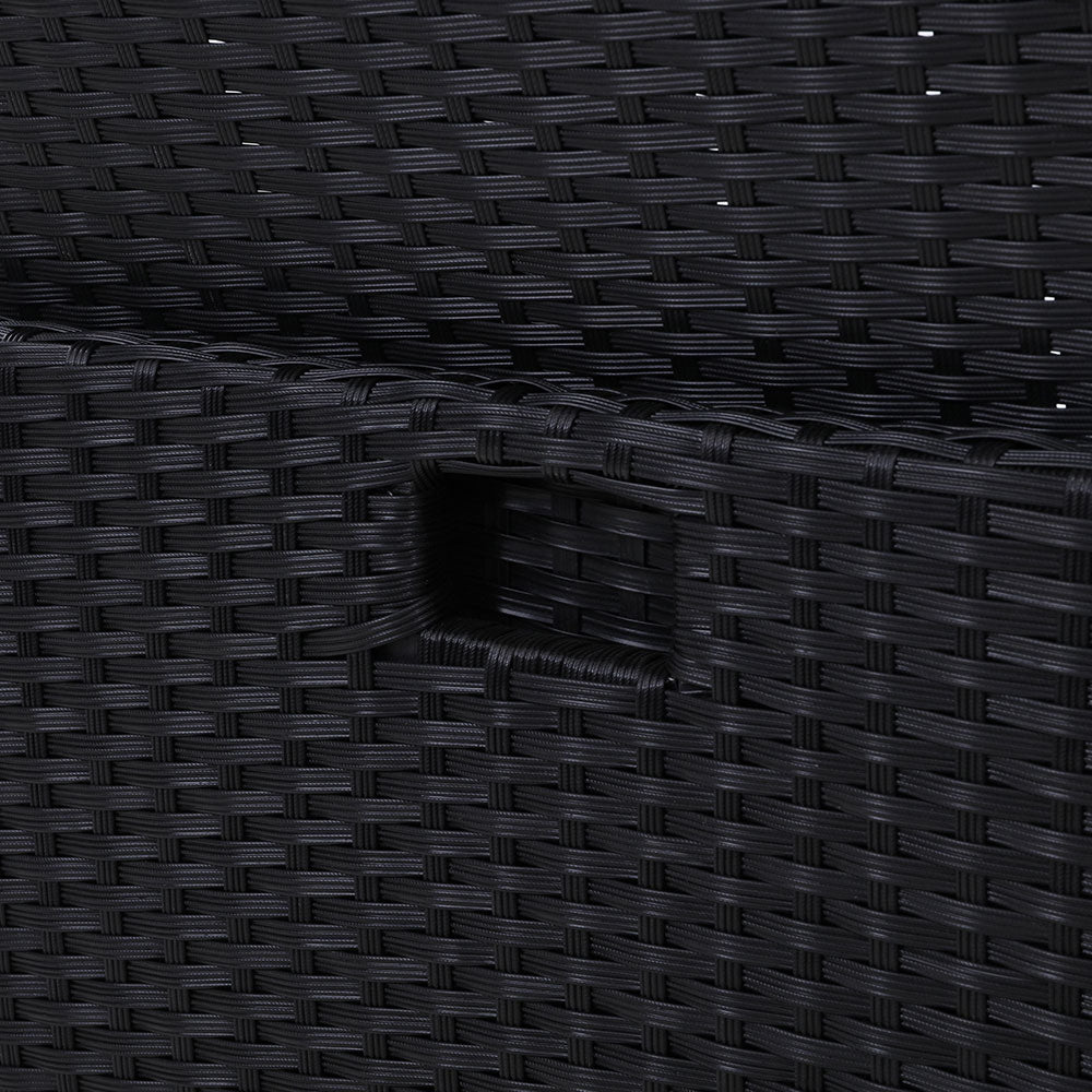 Gardeon 2PC Outdoor Dining Chairs Patio Furniture Wicker Garden Cushion Hugo 6