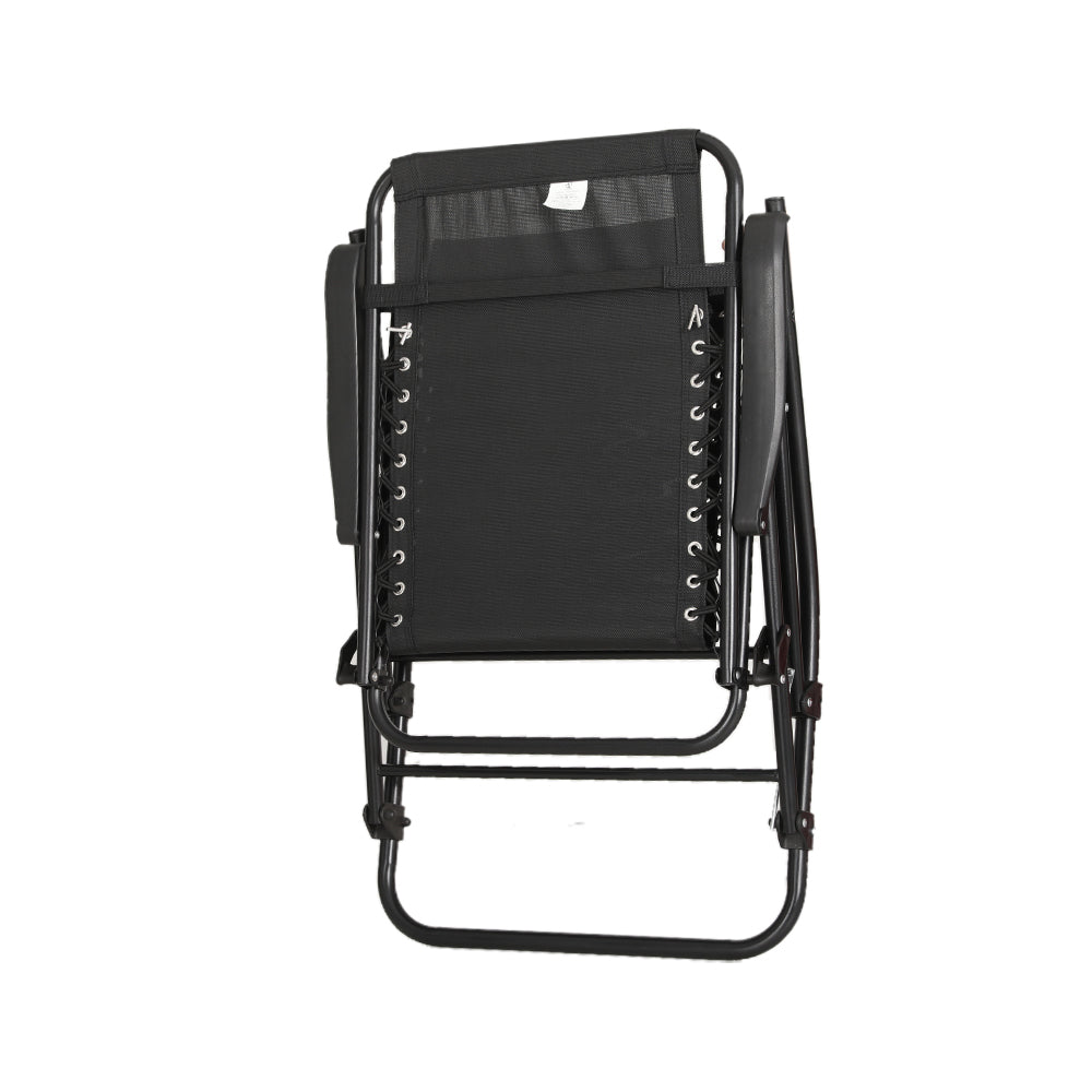 Gardeon Outdoor Rocking Chair Folding Reclining Recliner Patio Furniture Garden 5