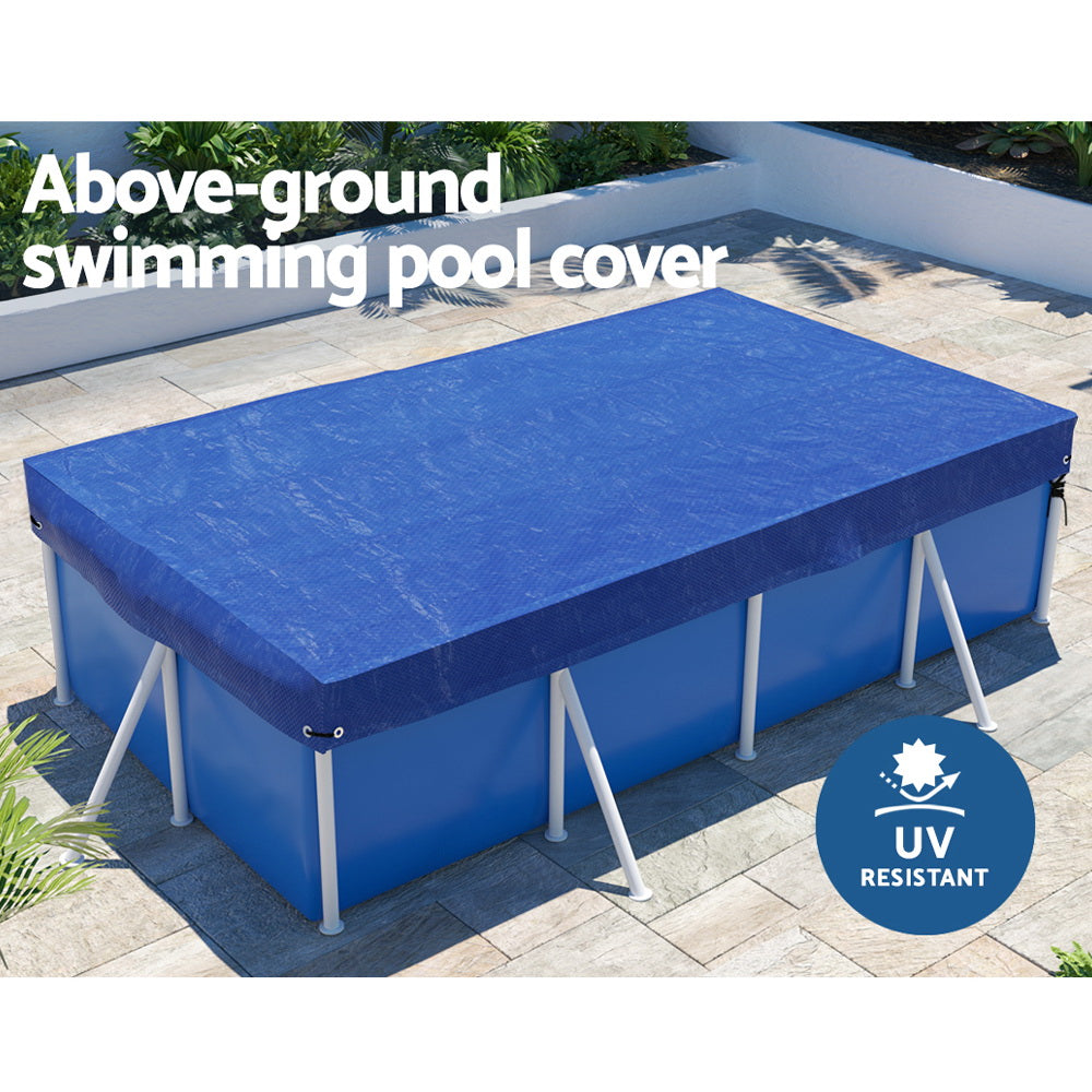 Aquabuddy Pool Cover 3x2m Above-ground Swimming Pool Blanket Blue 4