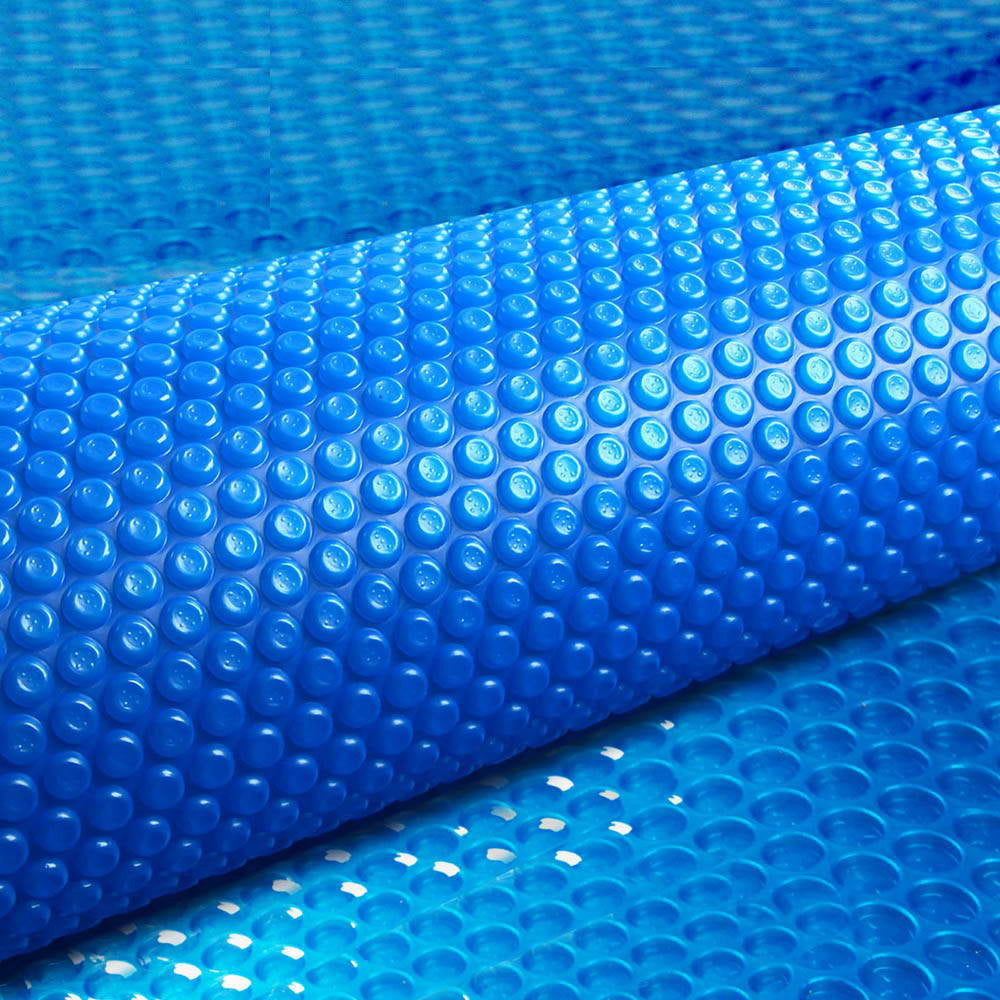 Aquabuddy Pool Cover 500 Micron 9.5x5m Swimming Pool Solar Blanket Blue 8