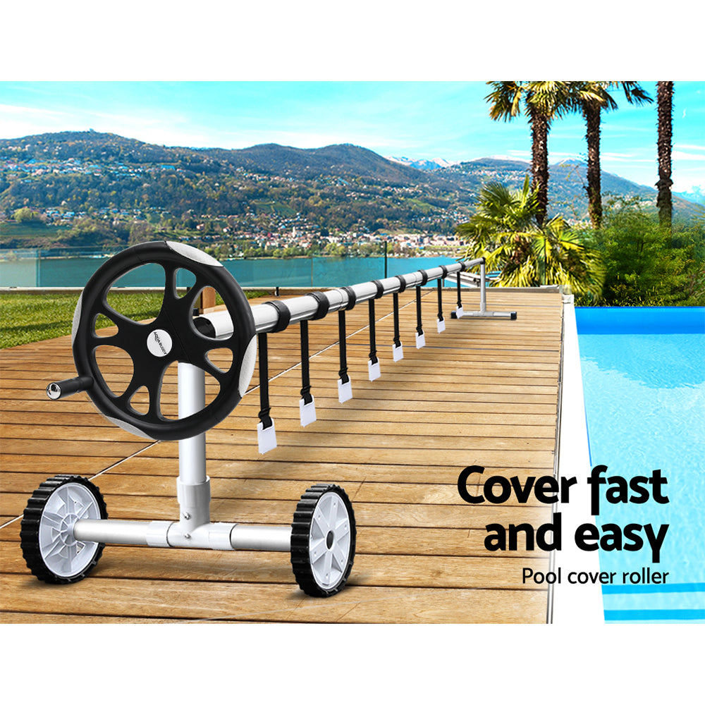 Aquabuddy Pool Cover Roller 5.5m Adjustable Swimming Pool Solar Blanket Reel 5
