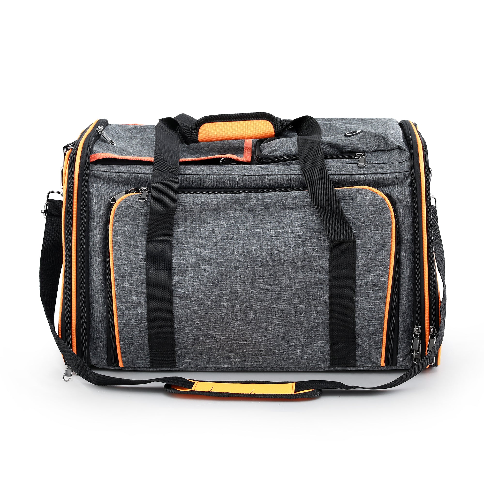 i.Pet Pet Carrier Bag Foldable Expandable Dog Cat Travel Cage Portable Car Kennel 3