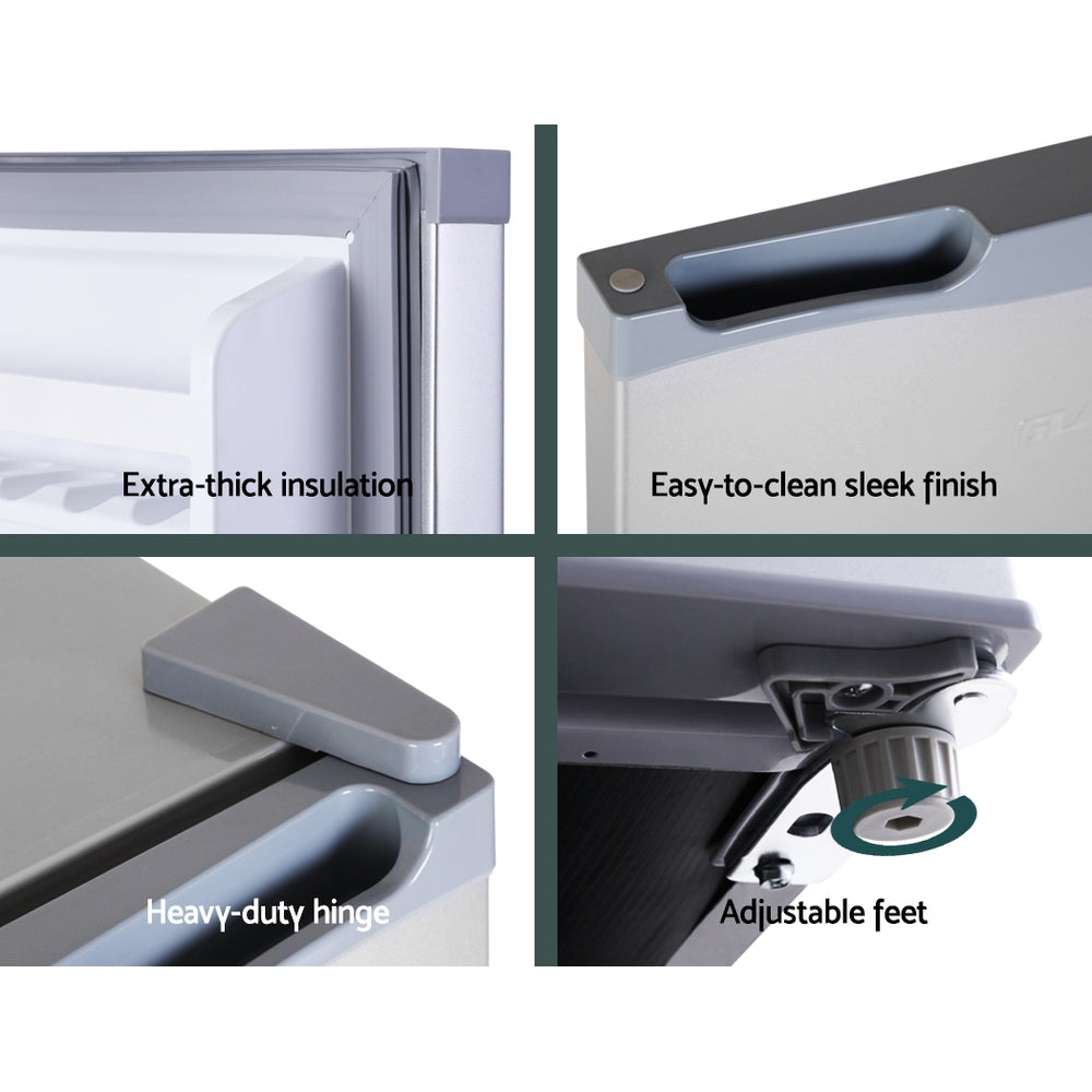 Glacio 65L Portable Fridge Freezer Bar Upright 12V/24V/240V Camping Caravan 6