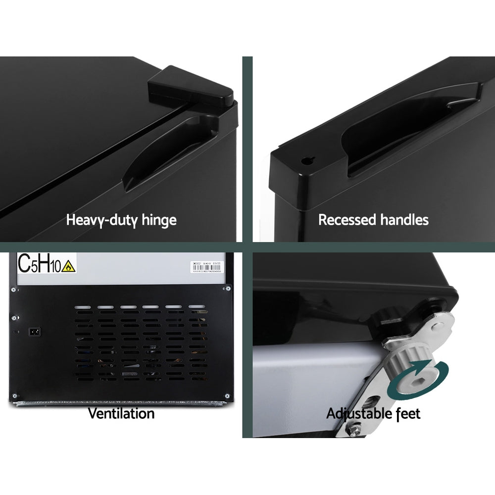 Glacio 80L Portable Fridge Bar Upright 12V/24V/240V Camping Caravan 6