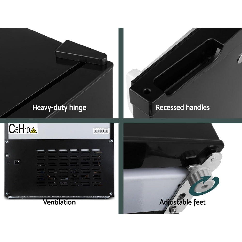 Glacio 90L Portable Fridge Freezer Bar Upright 12V/24V/240V Camping Caravan 6