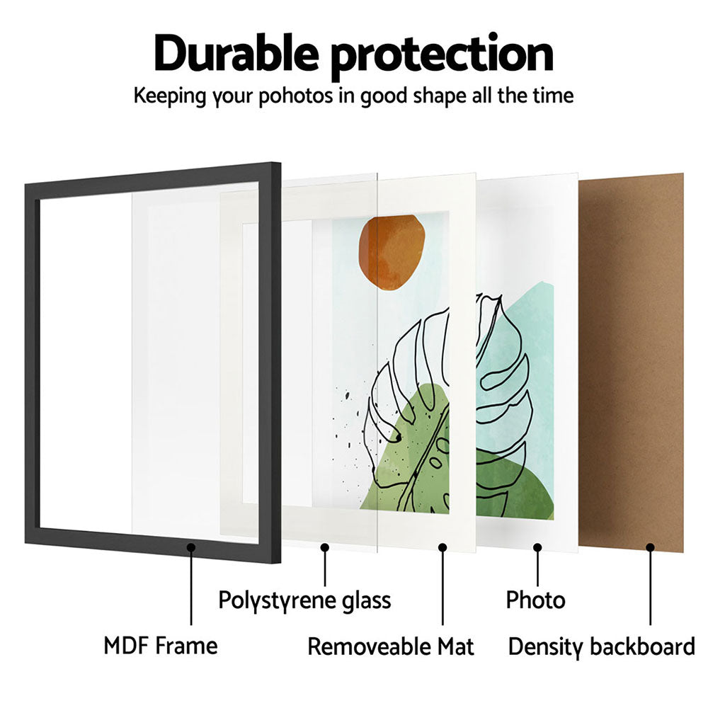 Artiss Photo Frame 2PCS Set Black 5