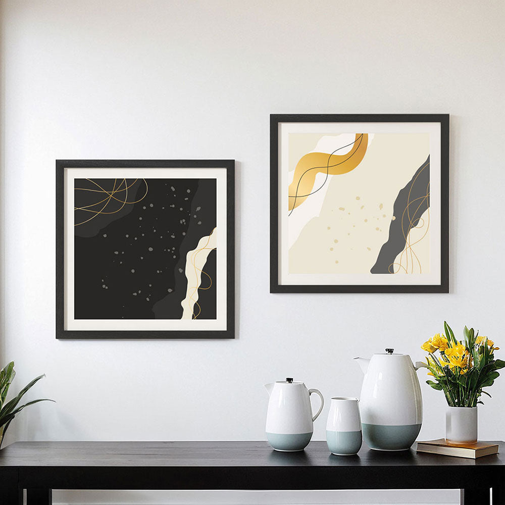 Artiss Photo Frame 2PCS Set Black 7