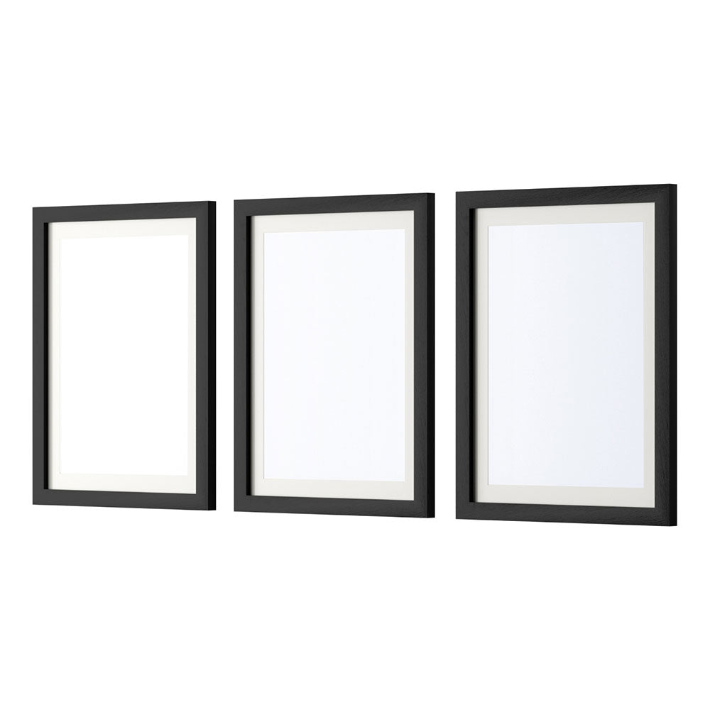 Artiss Photo Frame 3PCS Set Black 3
