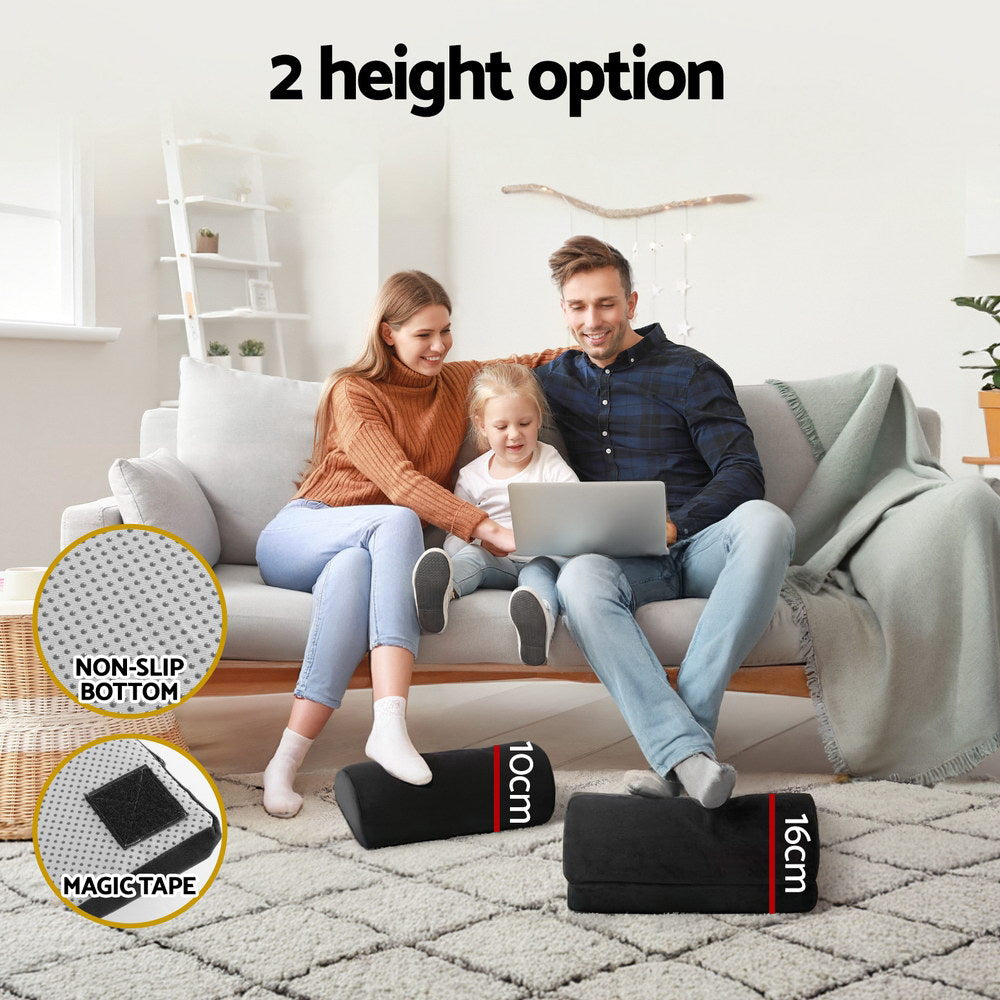 Giselle Memory Foam Footrest Cushion Adjustable Pillow 5