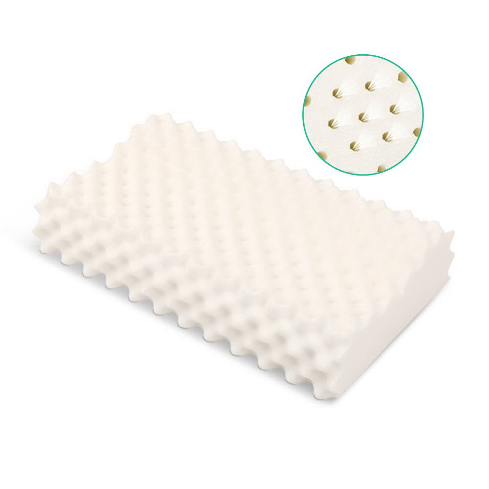 Giselle Bedding Natural Latex Pillow Twin Pack 5