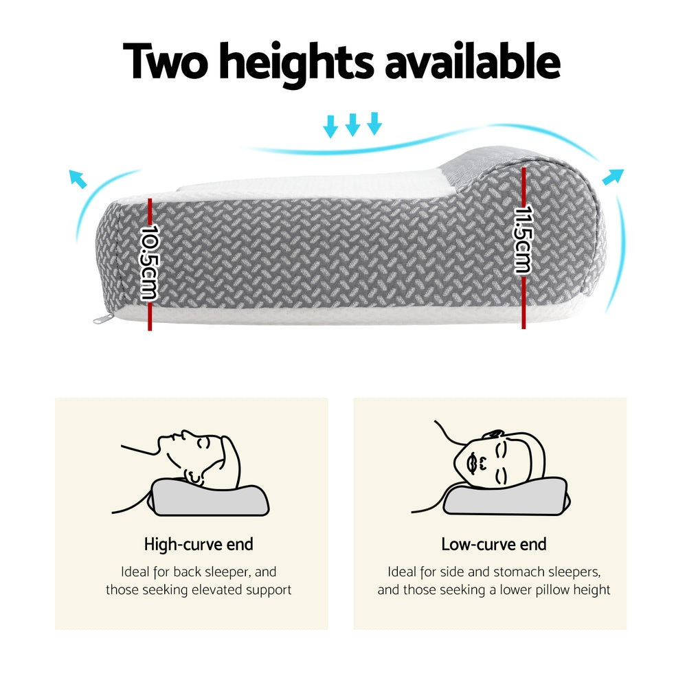 Giselle Contour Pillow Memory Foam 6