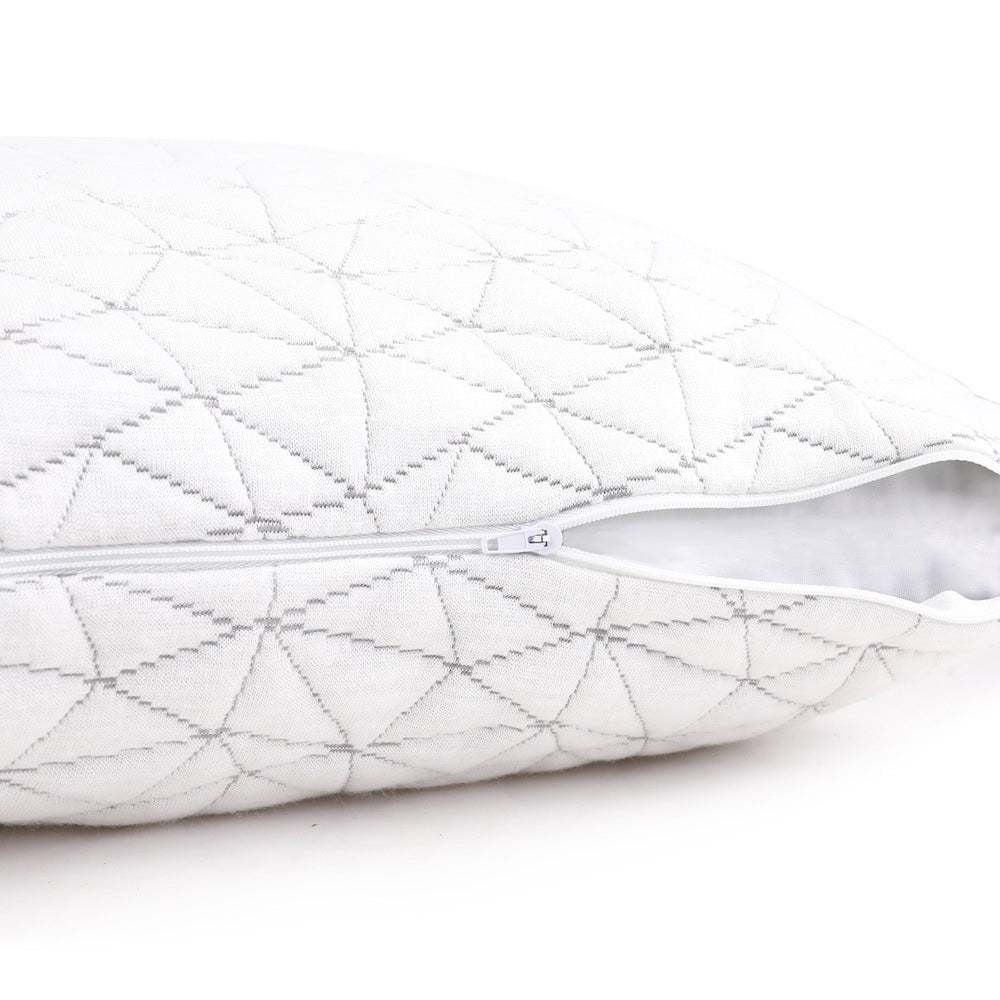 Giselle Bedding Memory Foam Pillow King Size Twin Pack 5