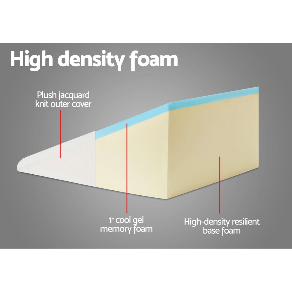 Giselle Bedding Wedge Pillow White 4