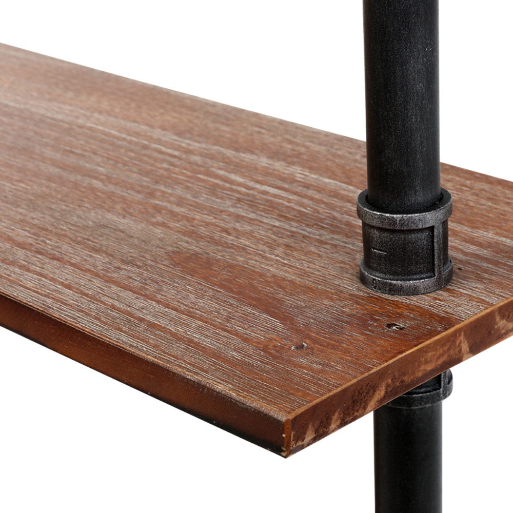 Artiss Floating DIY Pipe Shelf 6 Tiers - IRA 3