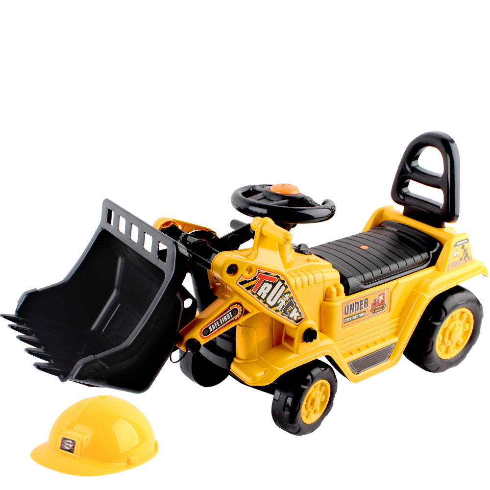 Keezi Ride On Car Toys Kids Excavator Bulldozer Sandpit Digger Car Pretend Play 8