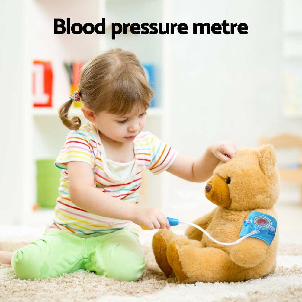 Keezi Kids Doctor Nurse Medical Case Pretend Play Set Stethoscope Medicine Toys 5