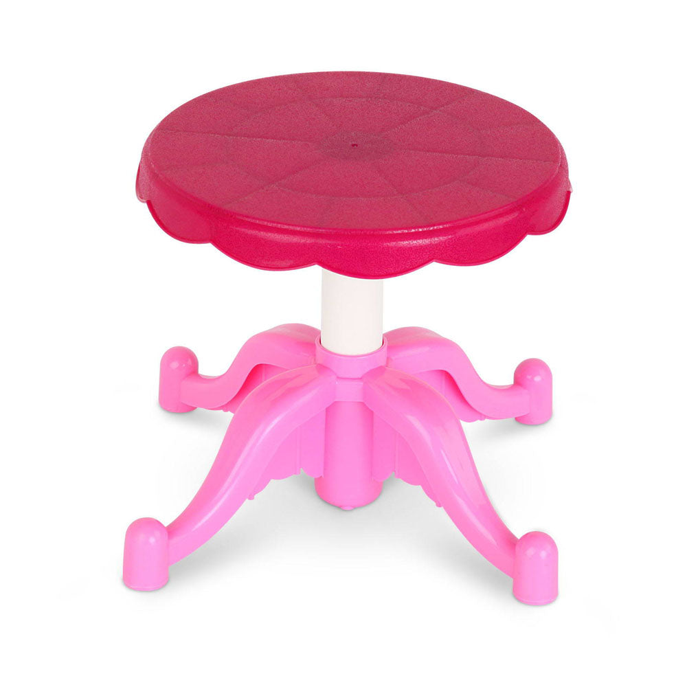 Keezi Kids Pretend Makeup Play Set Dressing Table Chair Girls Toys Children 7