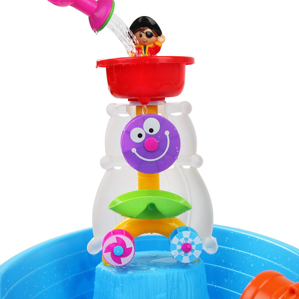 Keezi Kids Sandpit Pretend Play Set Sand Water Table Outdoor Beach Toy Children 6