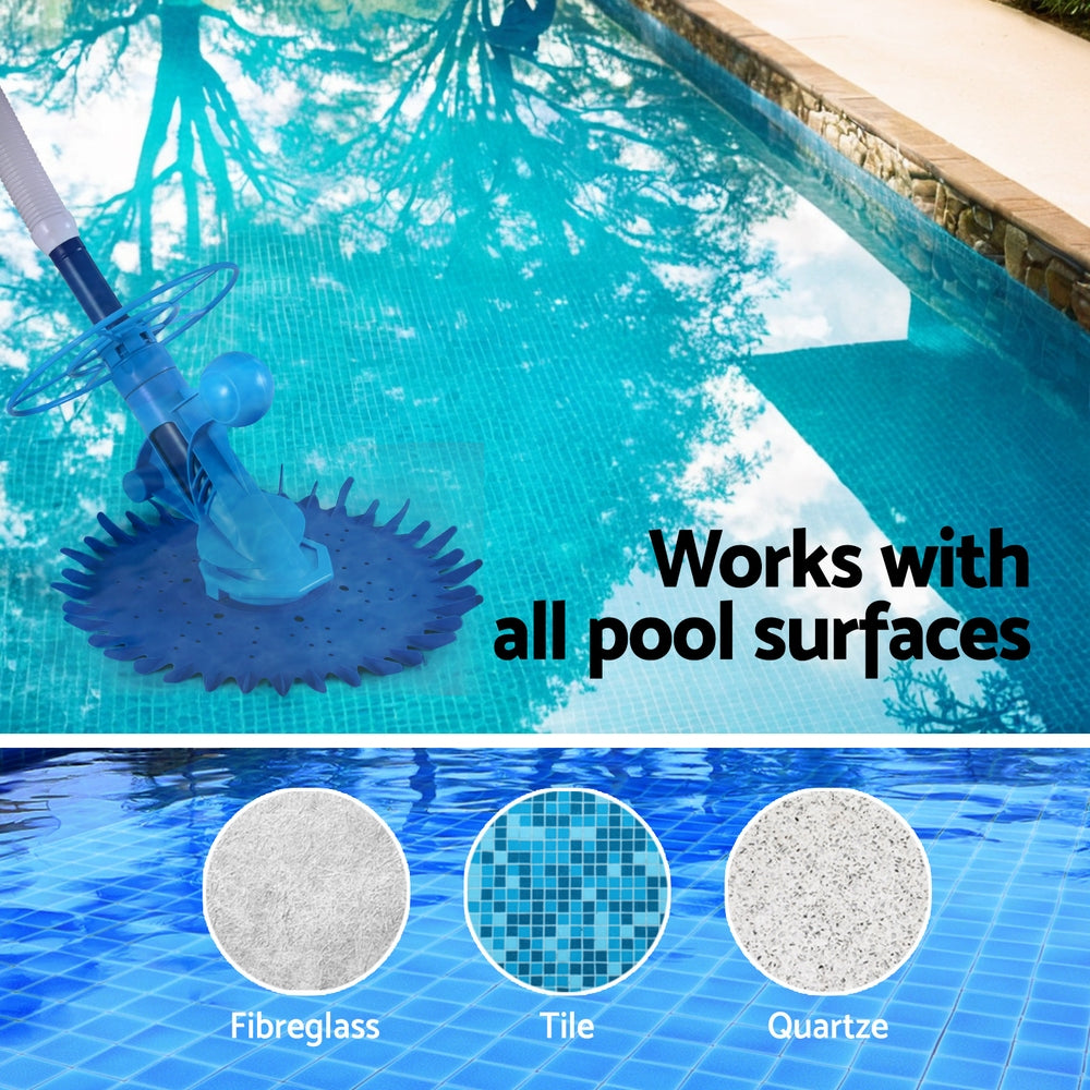 Aqua Buddy Pool Cleaner Automatic Vacuum Swimming Pool Floor Climb Wall 10M 5